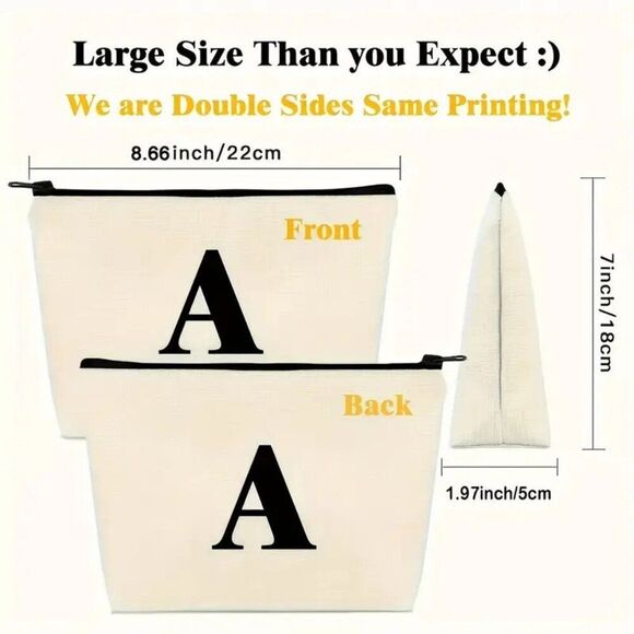 Just a Girl Who Loves Ducks Cute Makeup / Cosmetic Bag Zipper / Lightweight - Picture 2 of 2